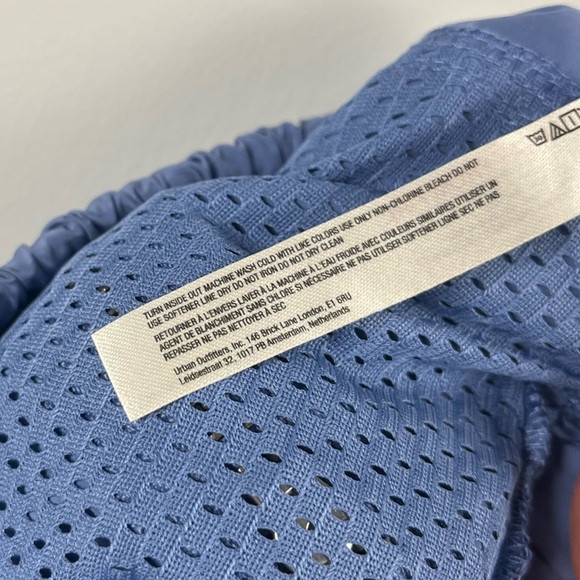 Free People FP Movement Stadium Cargo Pants Blue Wide Leg Elastic Waist medium - Picture 8 of 8